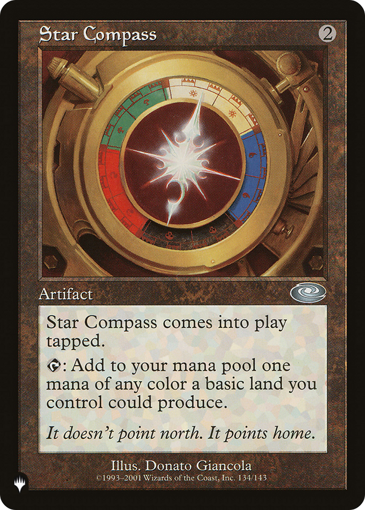 Star Compass [The List Reprints] | Eastridge Sports Cards & Games