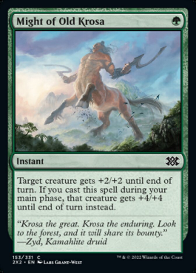 Might of Old Krosa [Double Masters 2022] | Eastridge Sports Cards & Games