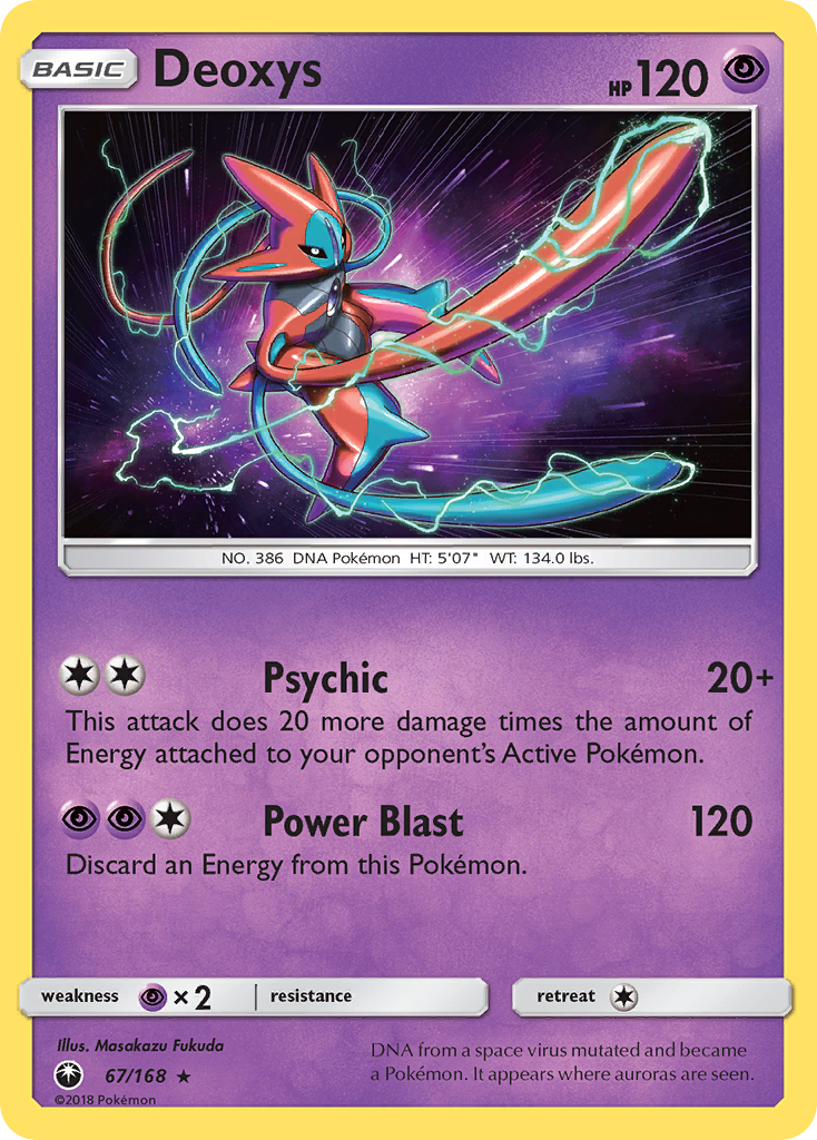 Deoxys (67/168) [Sun & Moon: Celestial Storm] | Eastridge Sports Cards & Games