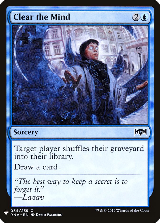 Clear the Mind [Mystery Booster] | Eastridge Sports Cards & Games