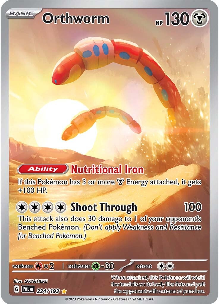 Orthworm (224/193) [Scarlet & Violet: Paldea Evolved] | Eastridge Sports Cards & Games