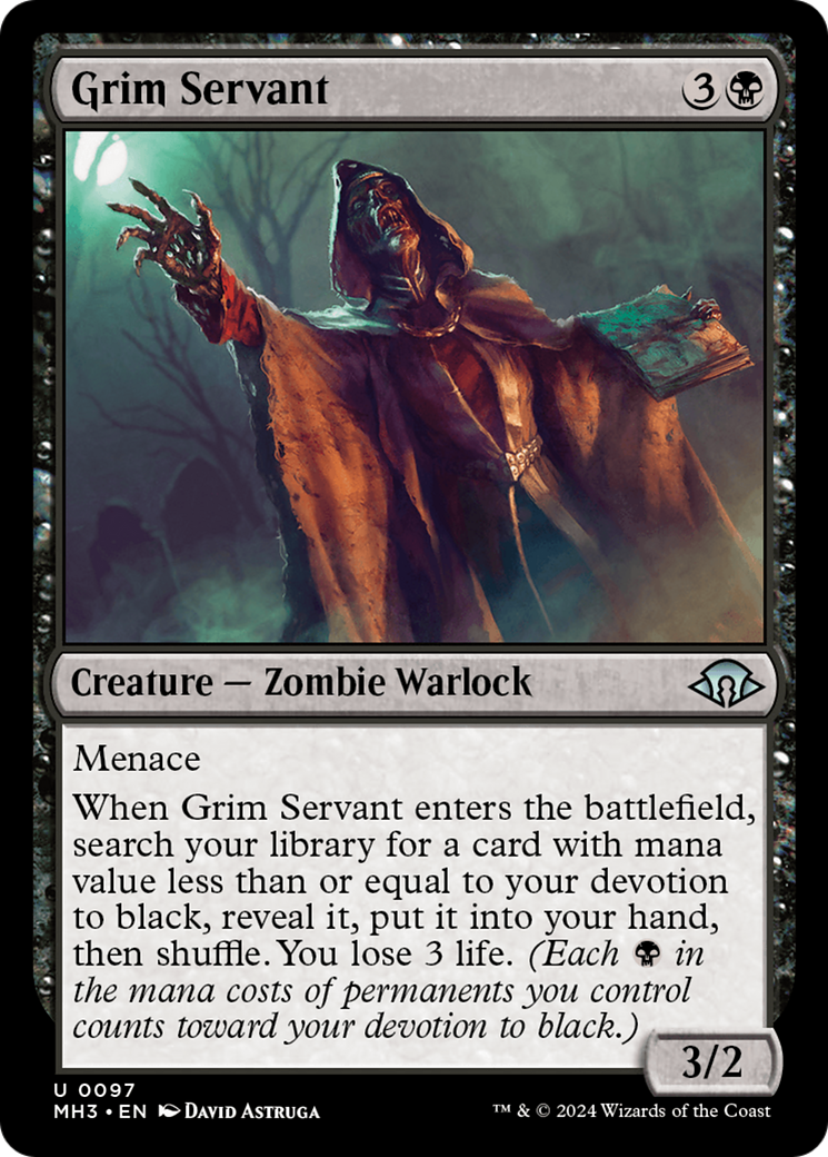 Grim Servant [Modern Horizons 3] | Eastridge Sports Cards & Games