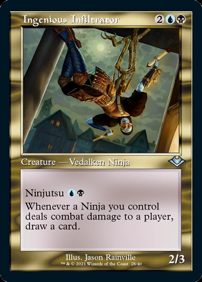 Ingenious Infiltrator (Retro Foil Etched) [Modern Horizons] | Eastridge Sports Cards & Games