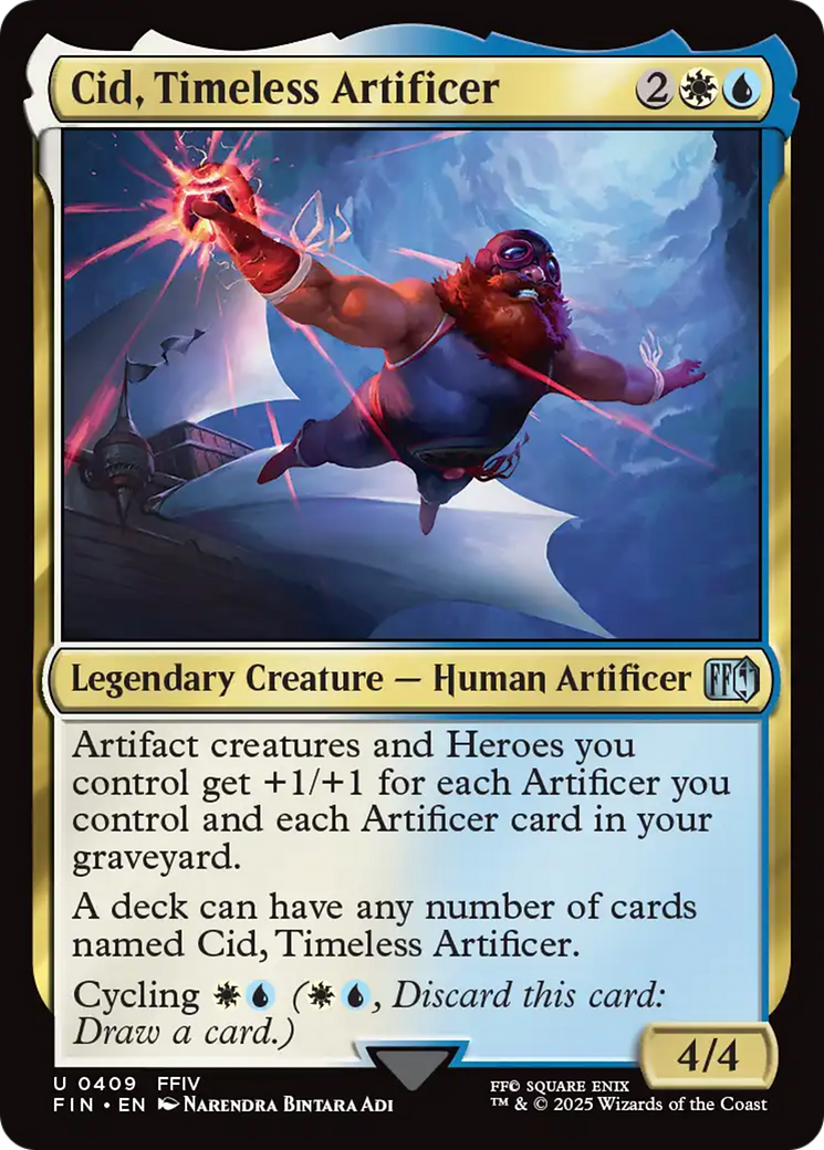 Cid, Timeless Artificer (0409) [FINAL FANTASY] | Eastridge Sports Cards & Games