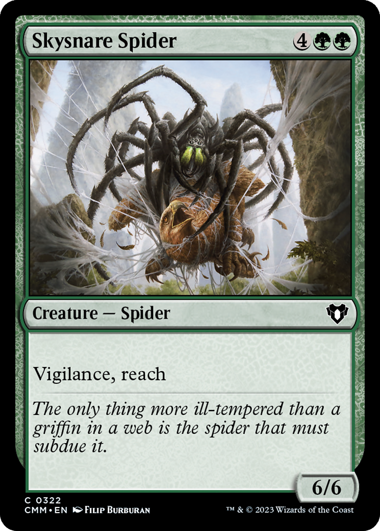 Skysnare Spider [Commander Masters] | Eastridge Sports Cards & Games