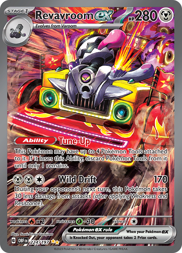 Revavroom ex (224/197) [Scarlet & Violet: Obsidian Flames] | Eastridge Sports Cards & Games