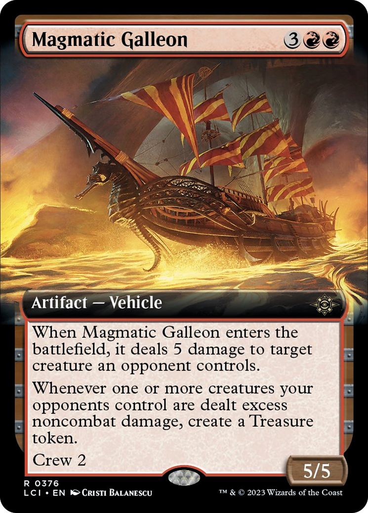 Magmatic Galleon (Extended Art) [The Lost Caverns of Ixalan] | Eastridge Sports Cards & Games