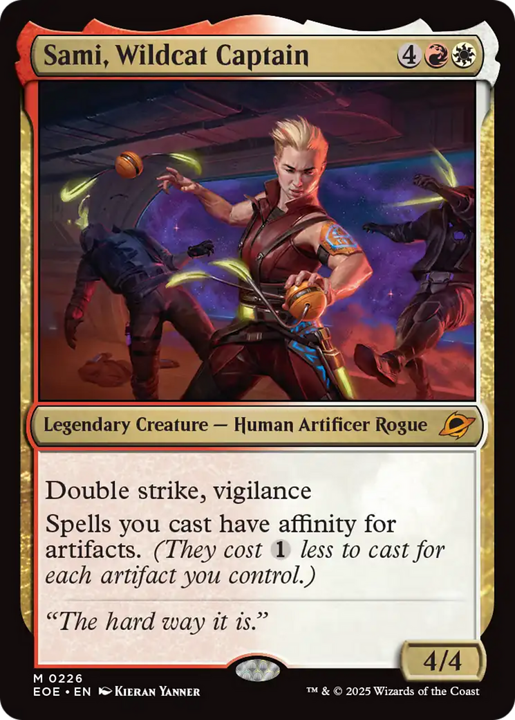 Sami, Wildcat Captain [Edge of Eternities] | Eastridge Sports Cards & Games