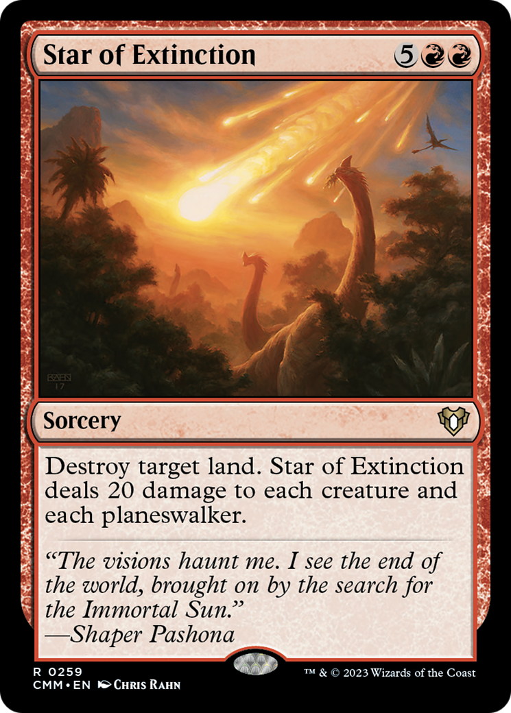 Star of Extinction [Commander Masters] | Eastridge Sports Cards & Games