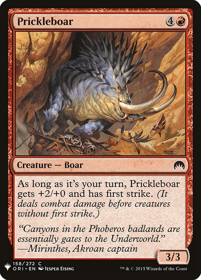Prickleboar [Mystery Booster] | Eastridge Sports Cards & Games