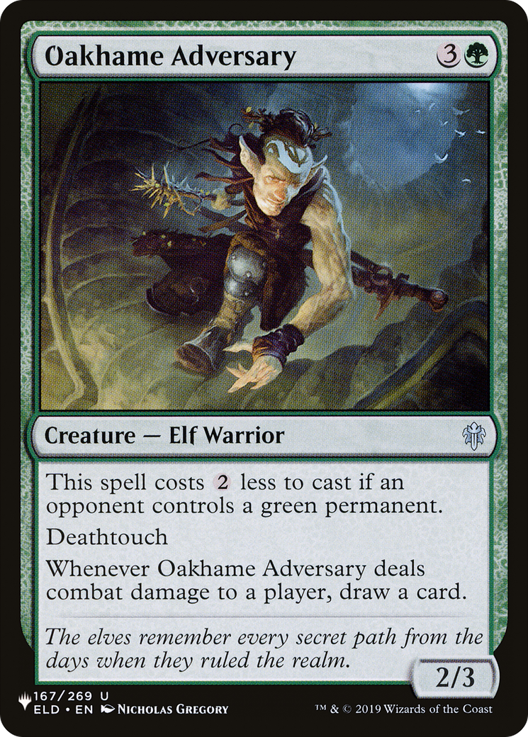 Oakhame Adversary [The List Reprints] | Eastridge Sports Cards & Games