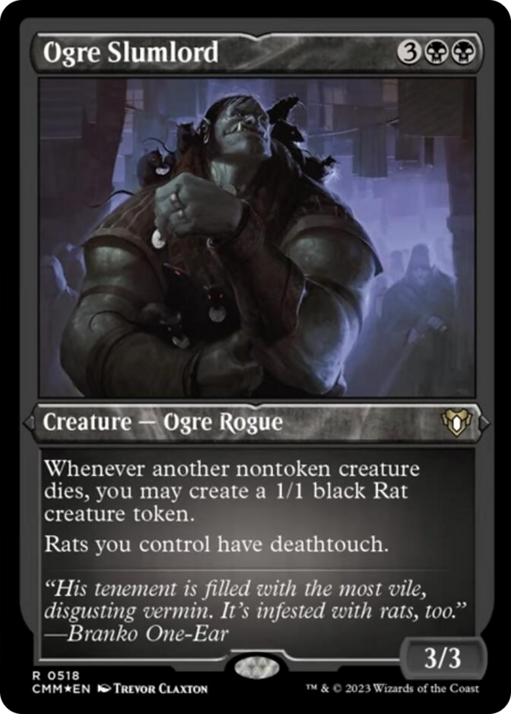 Ogre Slumlord (Foil Etched) [Commander Masters] | Eastridge Sports Cards & Games