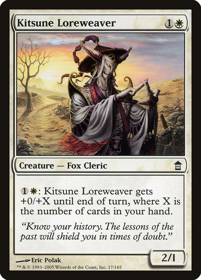 Kitsune Loreweaver [Saviors of Kamigawa] | Eastridge Sports Cards & Games
