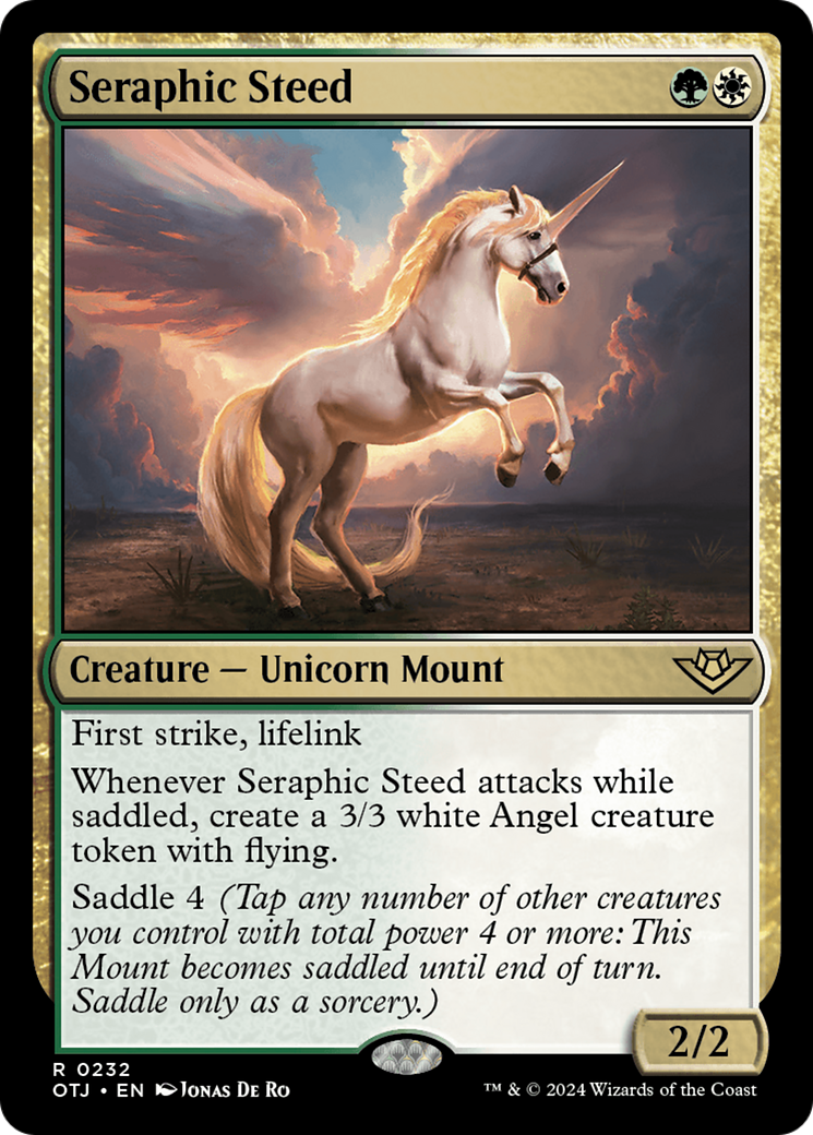 Seraphic Steed [Outlaws of Thunder Junction] | Eastridge Sports Cards & Games