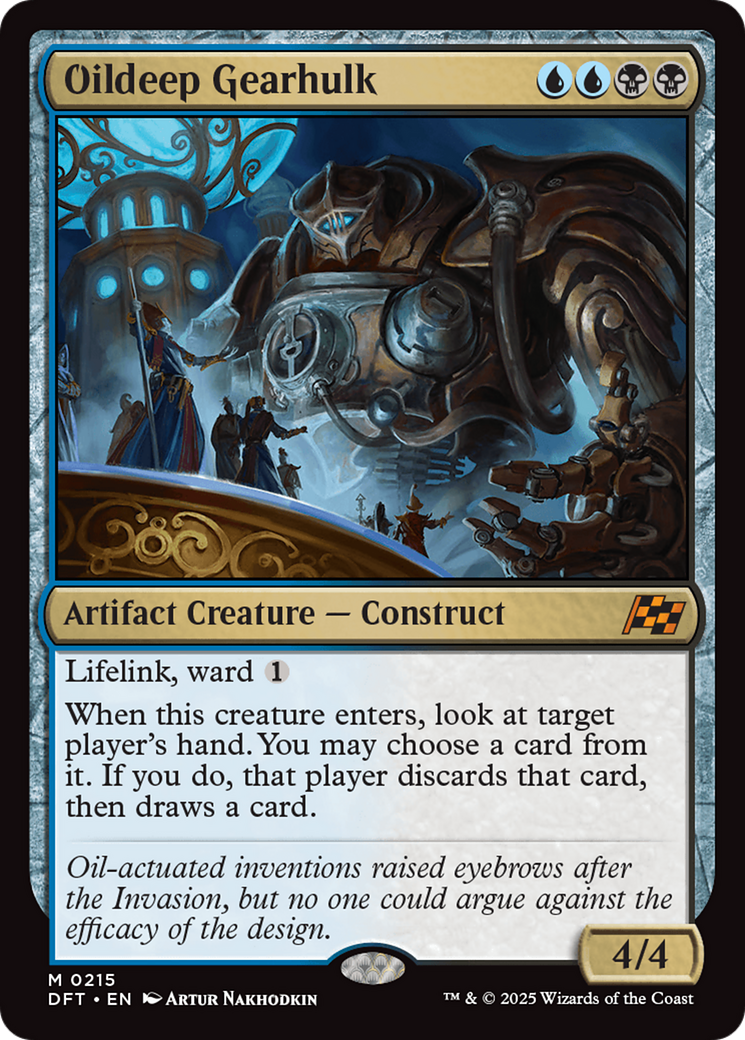 Oildeep Gearhulk [Aetherdrift] | Eastridge Sports Cards & Games