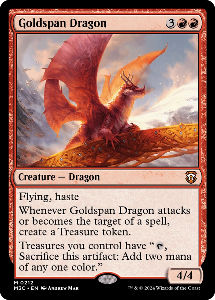 Goldspan Dragon [Modern Horizons 3 Commander] | Eastridge Sports Cards & Games