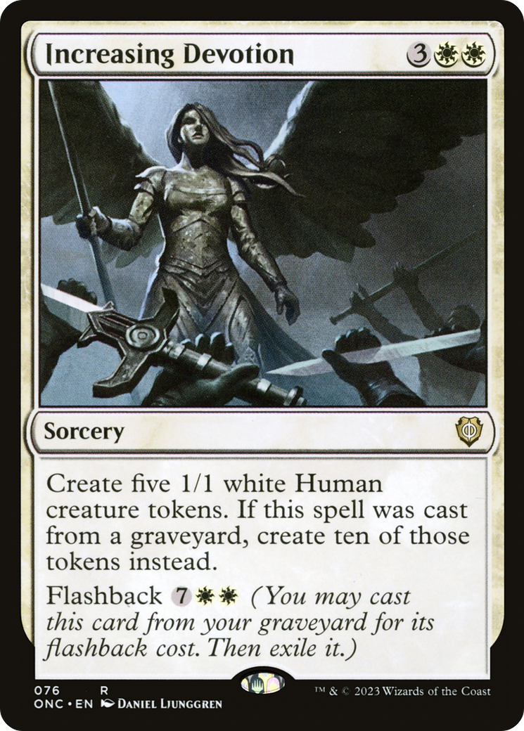Increasing Devotion [Phyrexia: All Will Be One Commander] | Eastridge Sports Cards & Games
