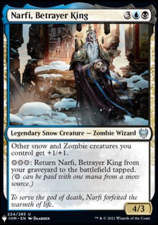 Narfi, Betrayer King [The List] | Eastridge Sports Cards & Games