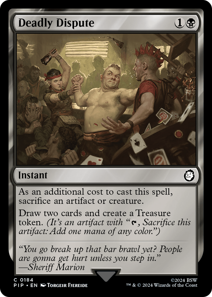 Deadly Dispute [Fallout] | Eastridge Sports Cards & Games
