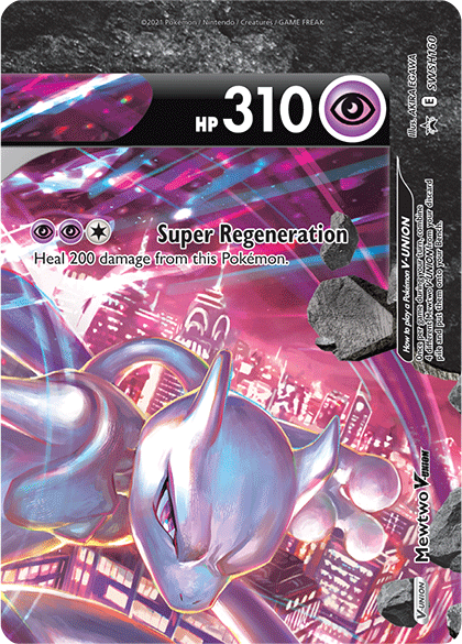 Mewtwo V-Union (SWSH160) [Sword & Shield: Black Star Promos] | Eastridge Sports Cards & Games