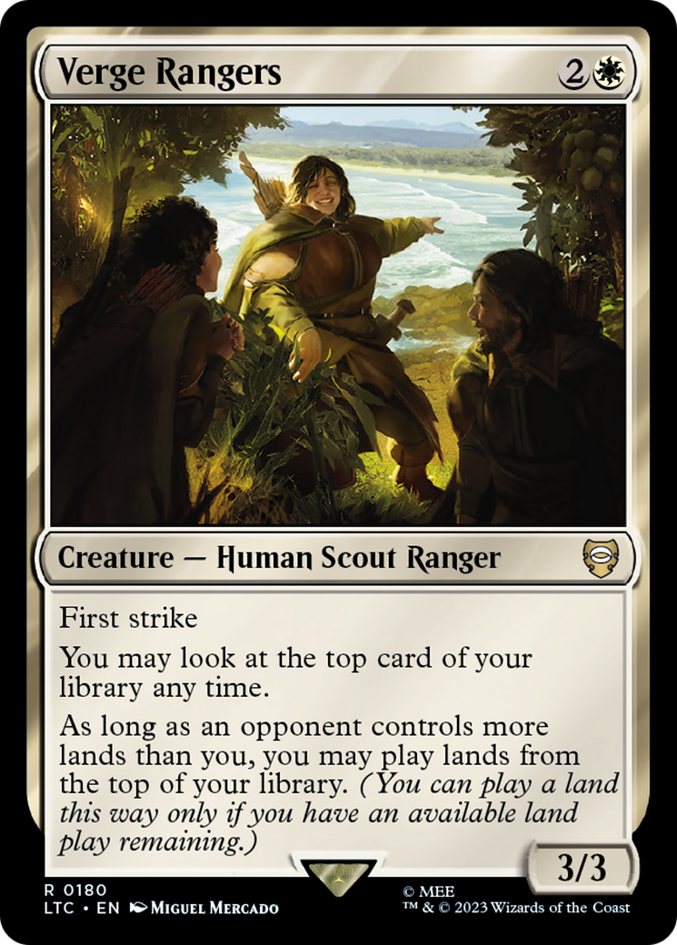 Verge Rangers [The Lord of the Rings: Tales of Middle-Earth Commander] | Eastridge Sports Cards & Games