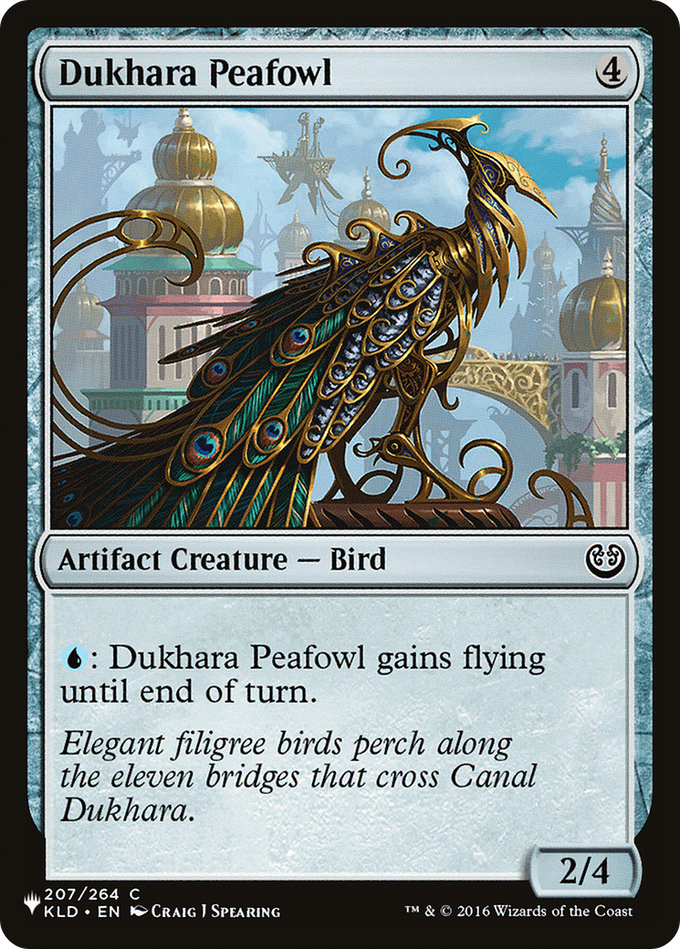 Dukhara Peafowl [The List] | Eastridge Sports Cards & Games