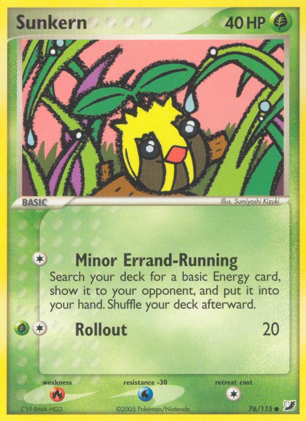 Sunkern (76/115) [EX: Unseen Forces] | Eastridge Sports Cards & Games