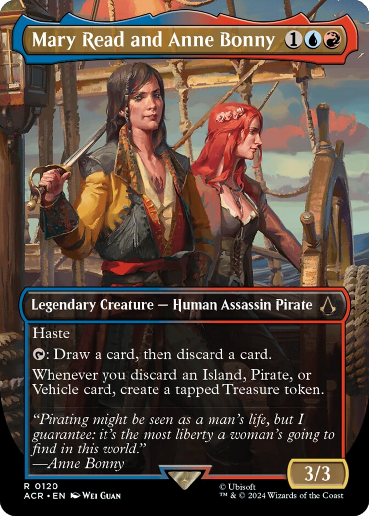 Mary Read and Anne Bonny (Borderless) [Assassin's Creed] | Eastridge Sports Cards & Games