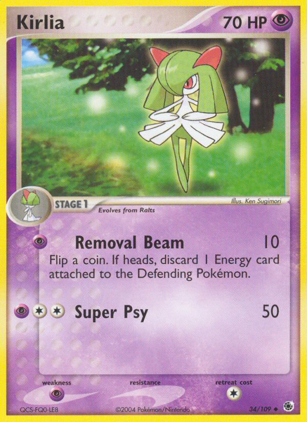 Kirlia (34/109) [EX: Ruby & Sapphire] | Eastridge Sports Cards & Games