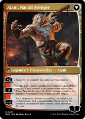 Ajani, Nacatl Pariah // Ajani, Nacatl Avenger [Modern Horizons 3] | Eastridge Sports Cards & Games