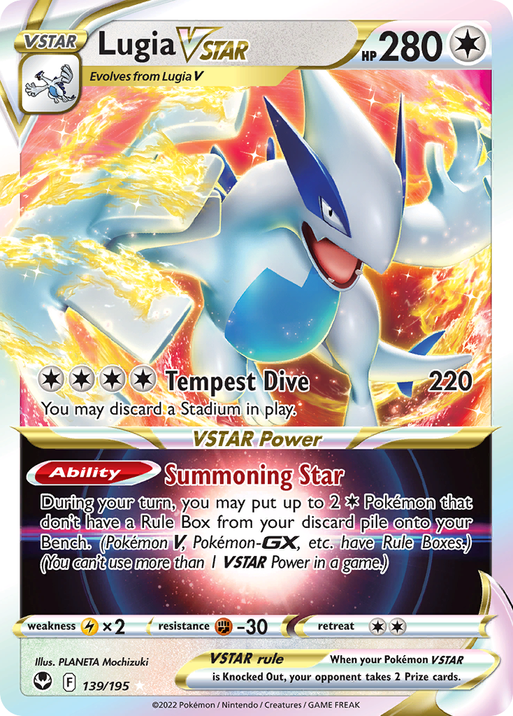 Lugia VSTAR (139/195) (Jumbo Card) [Sword & Shield: Silver Tempest] | Eastridge Sports Cards & Games