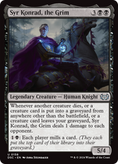 Syr Konrad, the Grim [Duskmourn: House of Horror Commander] | Eastridge Sports Cards & Games