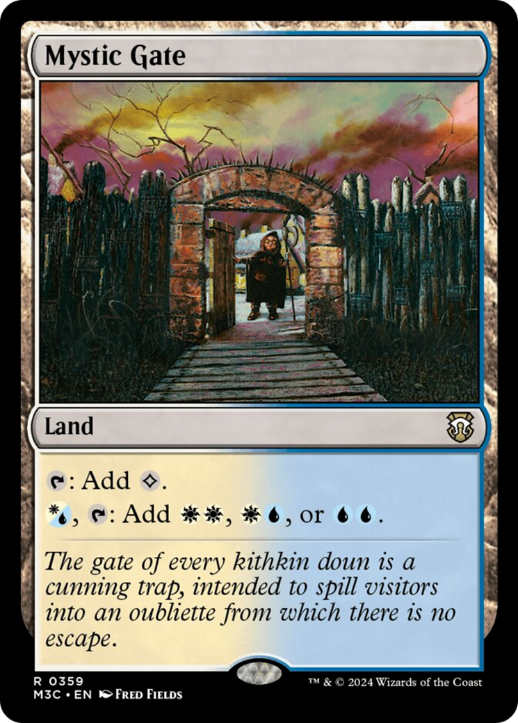 Mystic Gate (Ripple Foil) [Modern Horizons 3 Commander] | Eastridge Sports Cards & Games