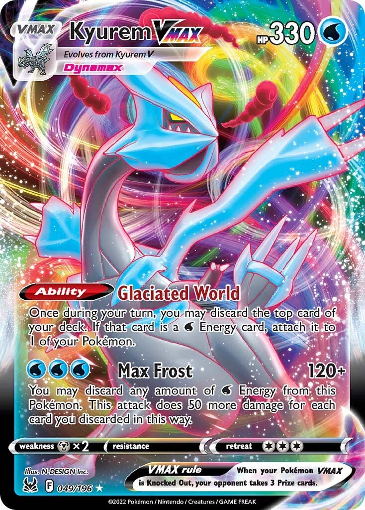 Kyurem VMAX (049/196) [Sword & Shield: Lost Origin] | Eastridge Sports Cards & Games