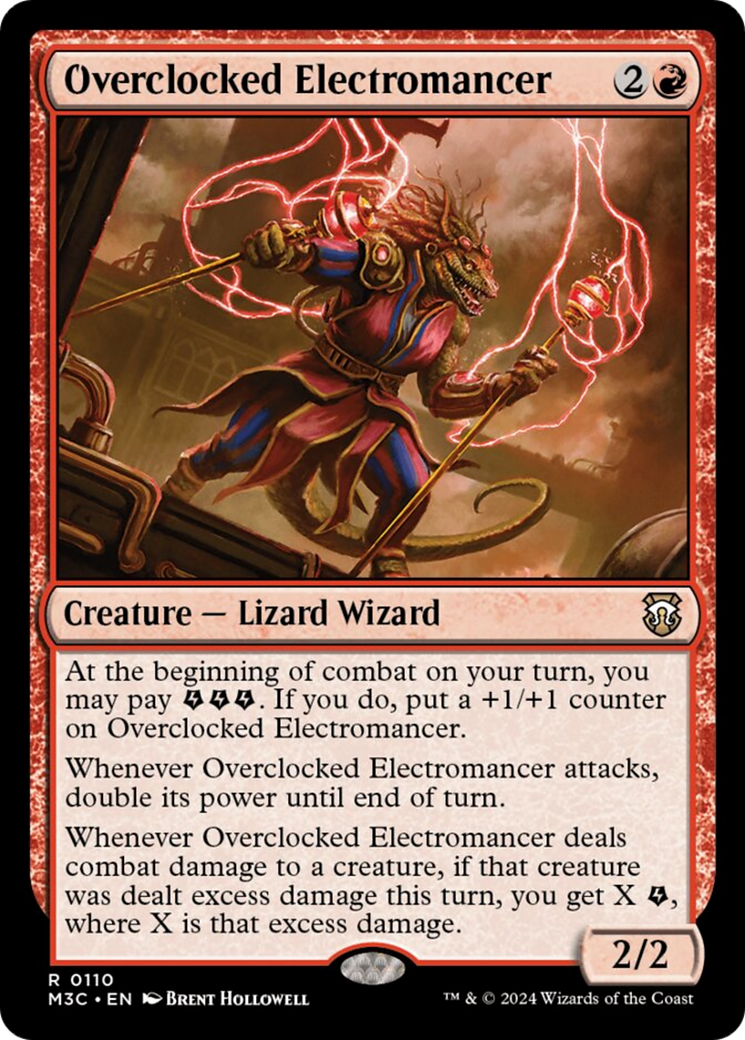 Overclocked Electromancer [Modern Horizons 3 Commander] | Eastridge Sports Cards & Games