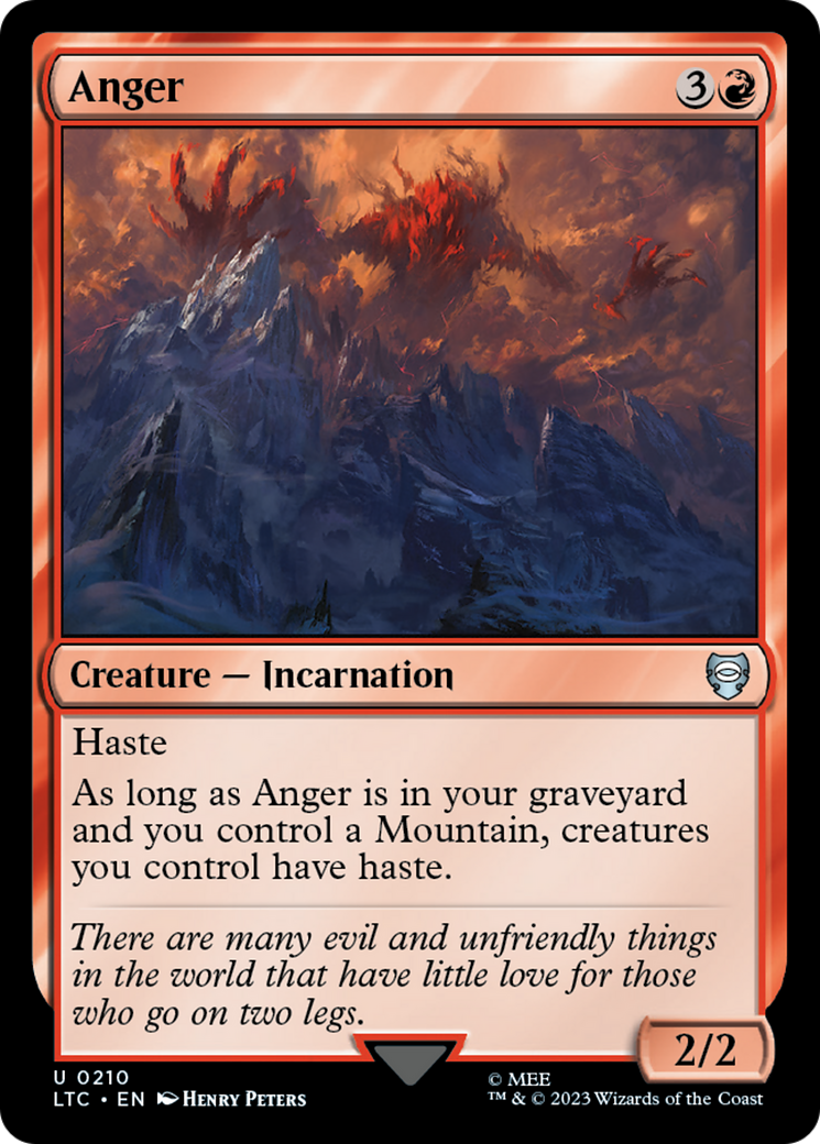 Anger [The Lord of the Rings: Tales of Middle-Earth Commander] | Eastridge Sports Cards & Games