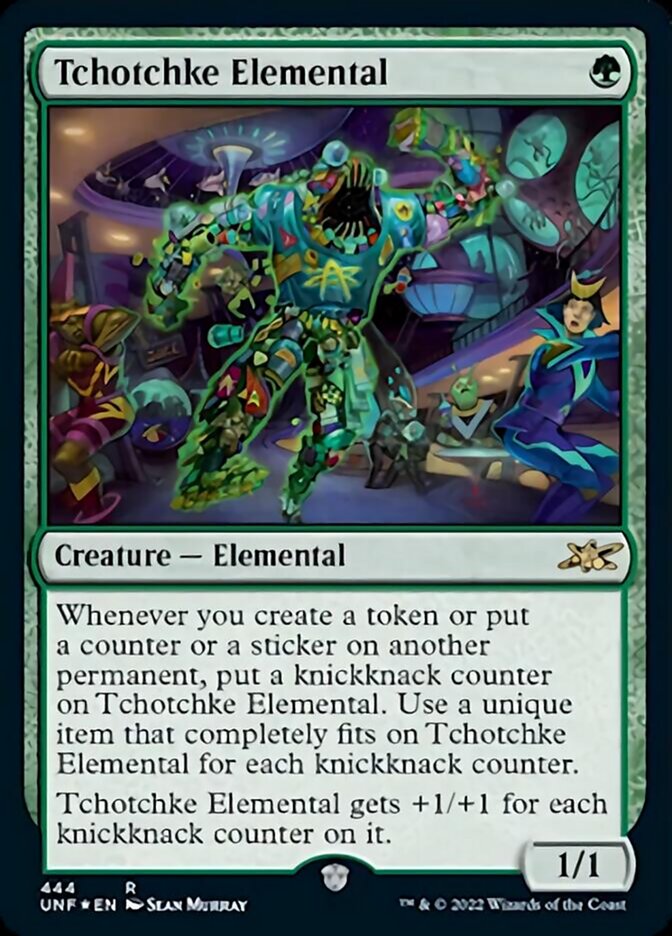 Tchotchke Elemental (Galaxy Foil) [Unfinity] | Eastridge Sports Cards & Games