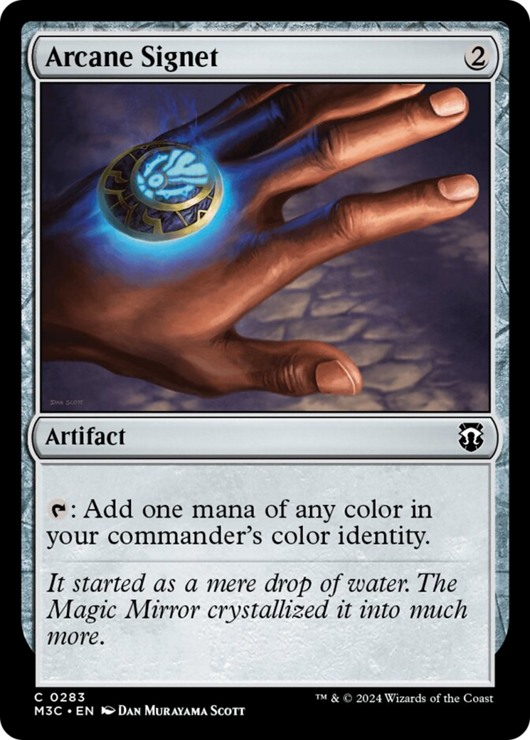 Arcane Signet (Ripple Foil) [Modern Horizons 3 Commander] | Eastridge Sports Cards & Games