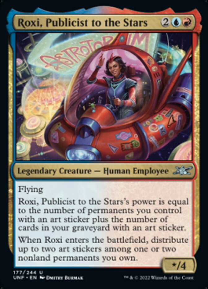 Roxi, Publicist to the Stars [Unfinity] | Eastridge Sports Cards & Games