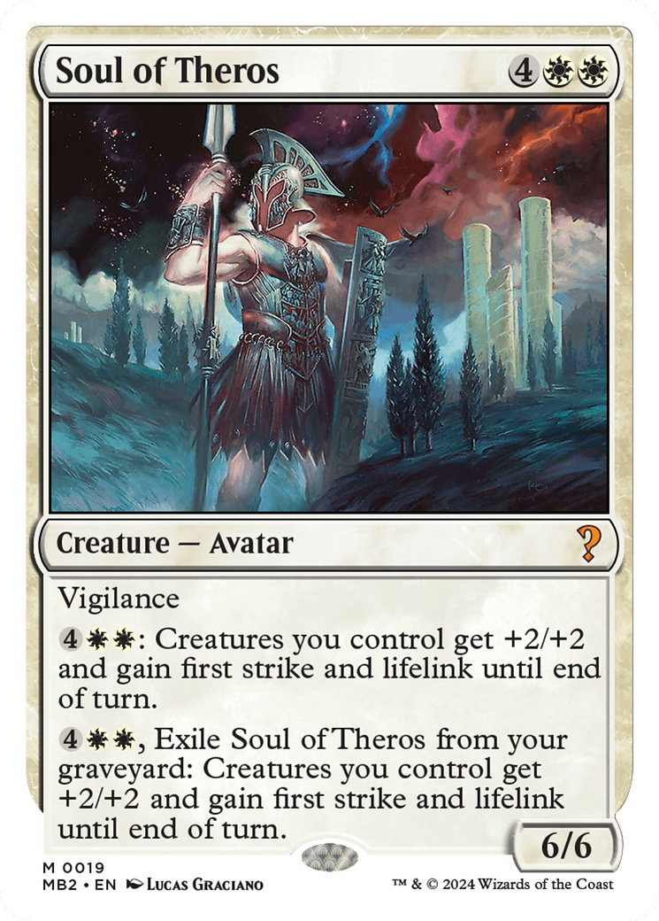 Soul of Theros (White Border) [Mystery Booster 2] | Eastridge Sports Cards & Games