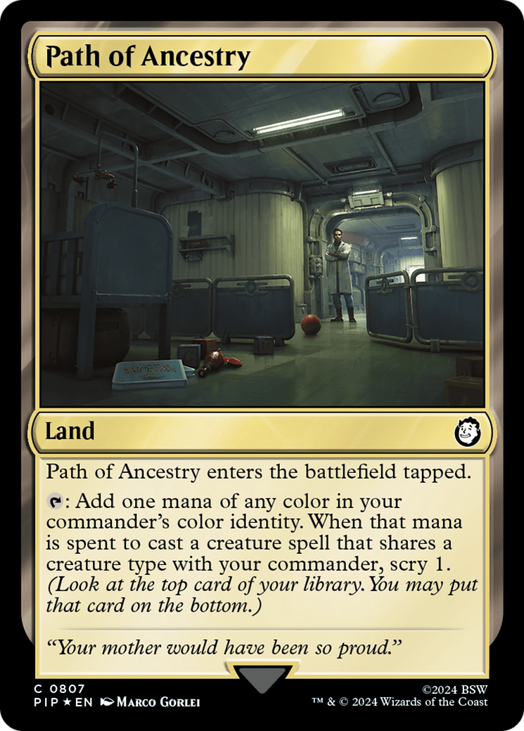 Path of Ancestry (Surge Foil) [Fallout] | Eastridge Sports Cards & Games