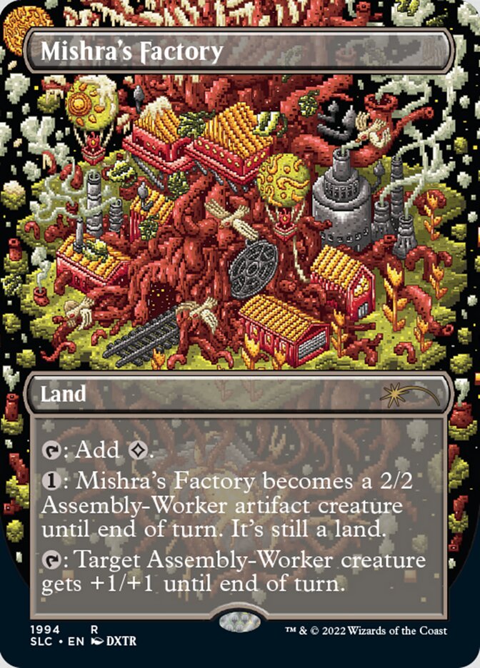 Mishra's Factory (Borderless) [Secret Lair Countdown Kit] | Eastridge Sports Cards & Games