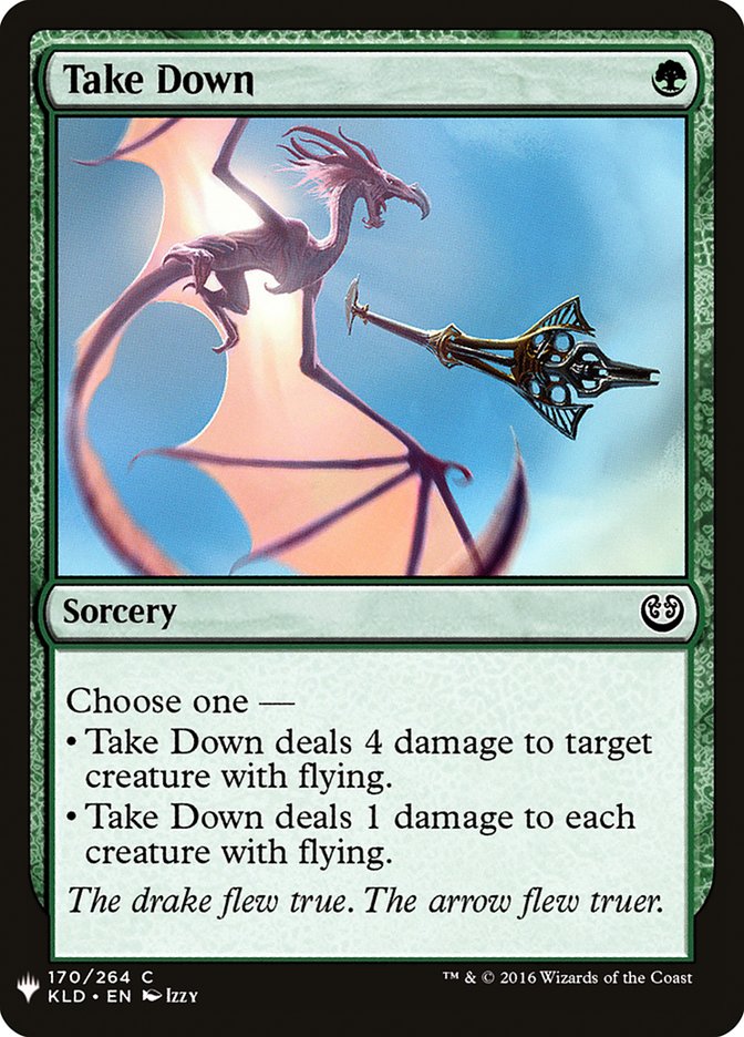 Take Down [Mystery Booster] | Eastridge Sports Cards & Games