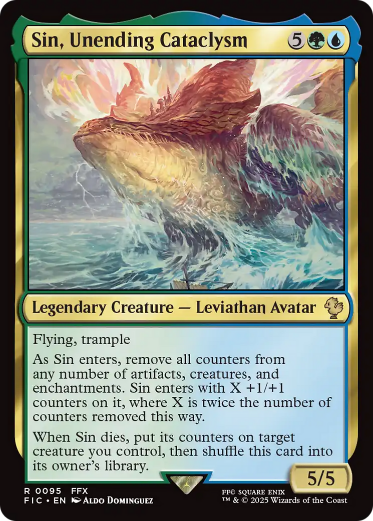 Sin, Unending Cataclysm [FINAL FANTASY Commander] | Eastridge Sports Cards & Games