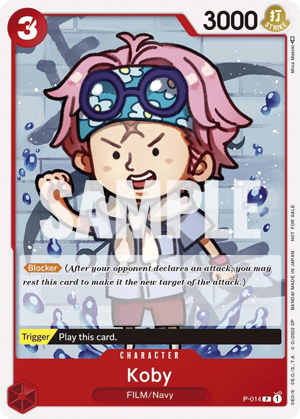 Koby (One Piece Film Red) [One Piece Promotion Cards] | Eastridge Sports Cards & Games
