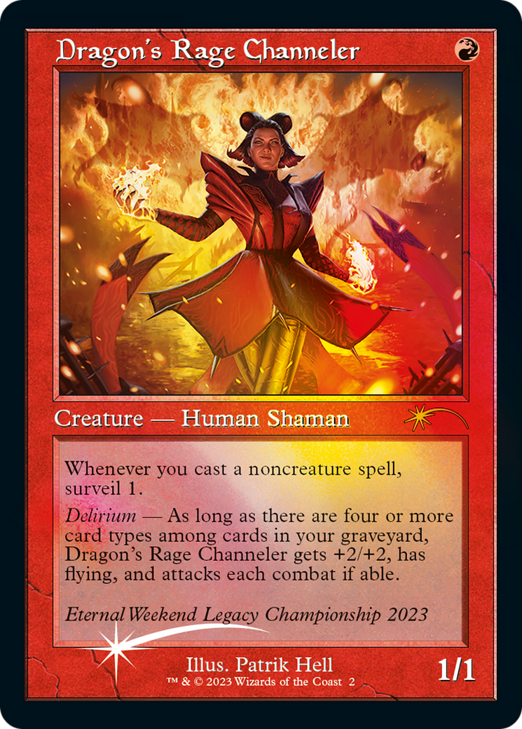 Dragon's Rage Channeler (Eternal Weekend 2023 Promo) [Eternal Weekend] | Eastridge Sports Cards & Games