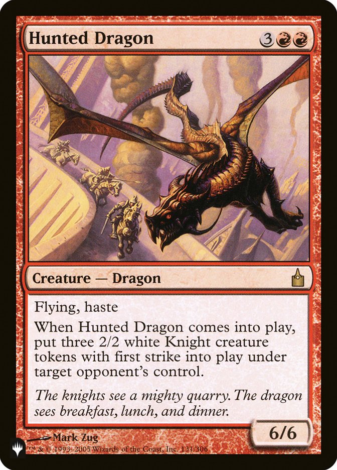 Hunted Dragon [The List] | Eastridge Sports Cards & Games