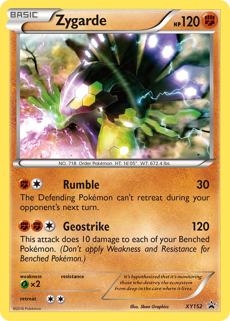 Zygarde (XY152) [XY: Black Star Promos] | Eastridge Sports Cards & Games