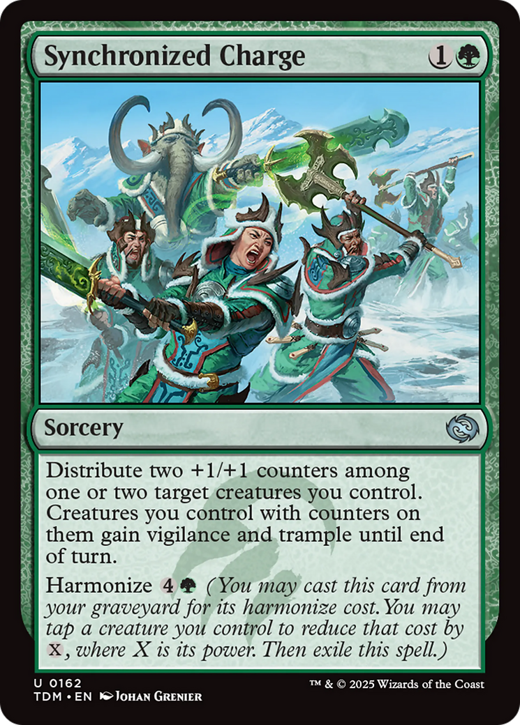 Synchronized Charge [Tarkir: Dragonstorm] | Eastridge Sports Cards & Games