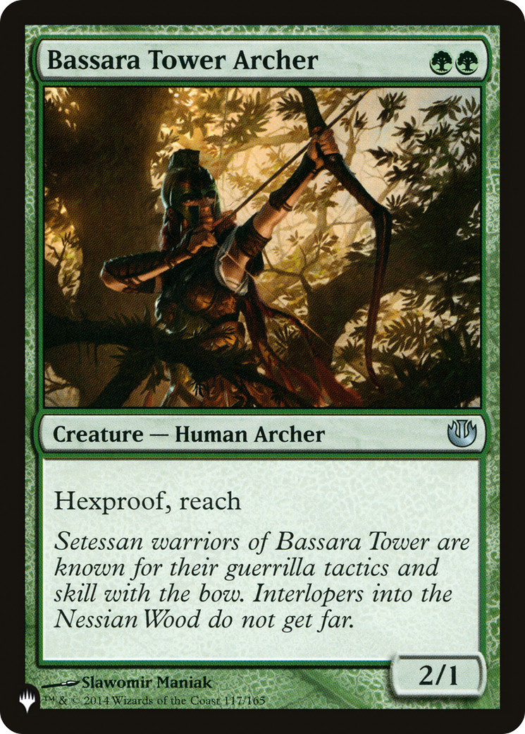 Bassara Tower Archer [The List] | Eastridge Sports Cards & Games